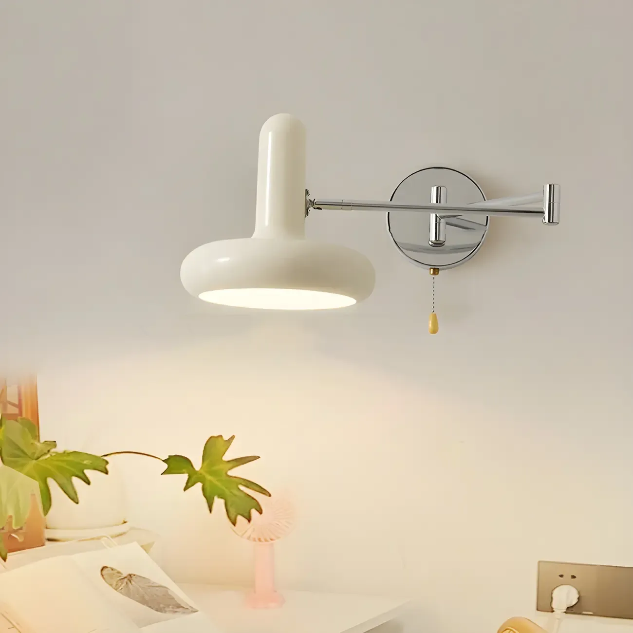 Industrial Metal Stylish Swing Arm Wall Light