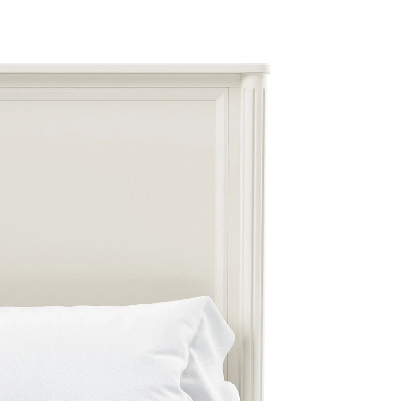 Furniture of America Arlena Classic Modern Solid Wood Panel Bed