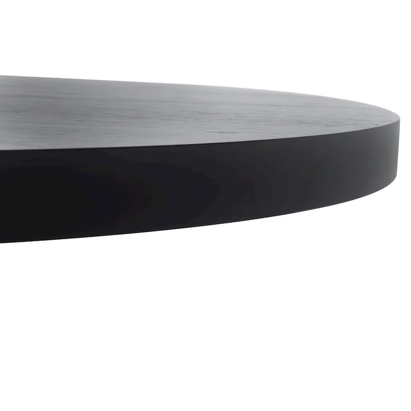 Round Solid Wood Dining Table, 48