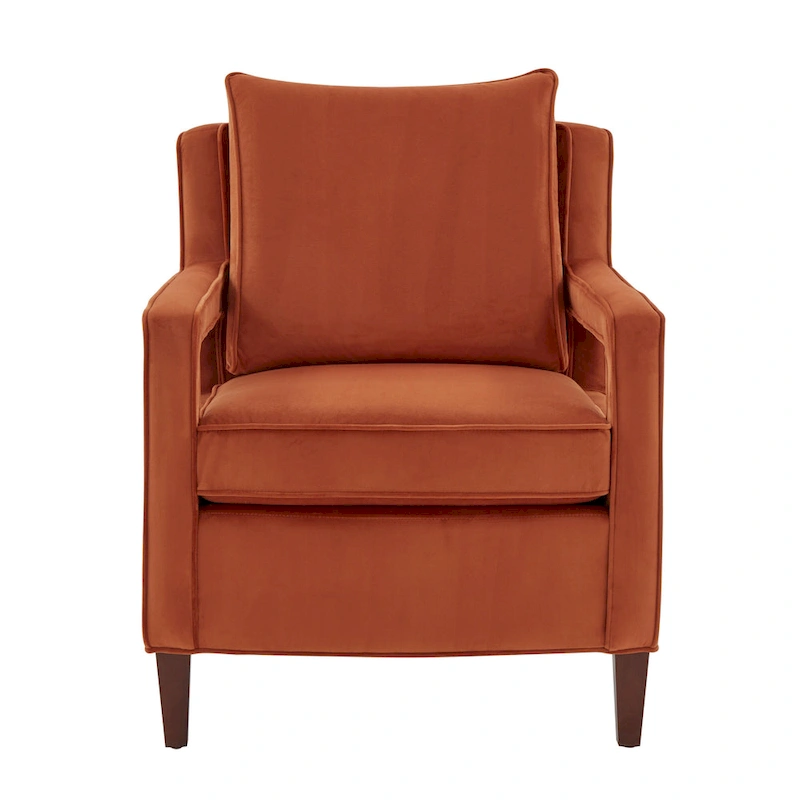 Quinn Velvet Accent Arm Chair by Greyson Living