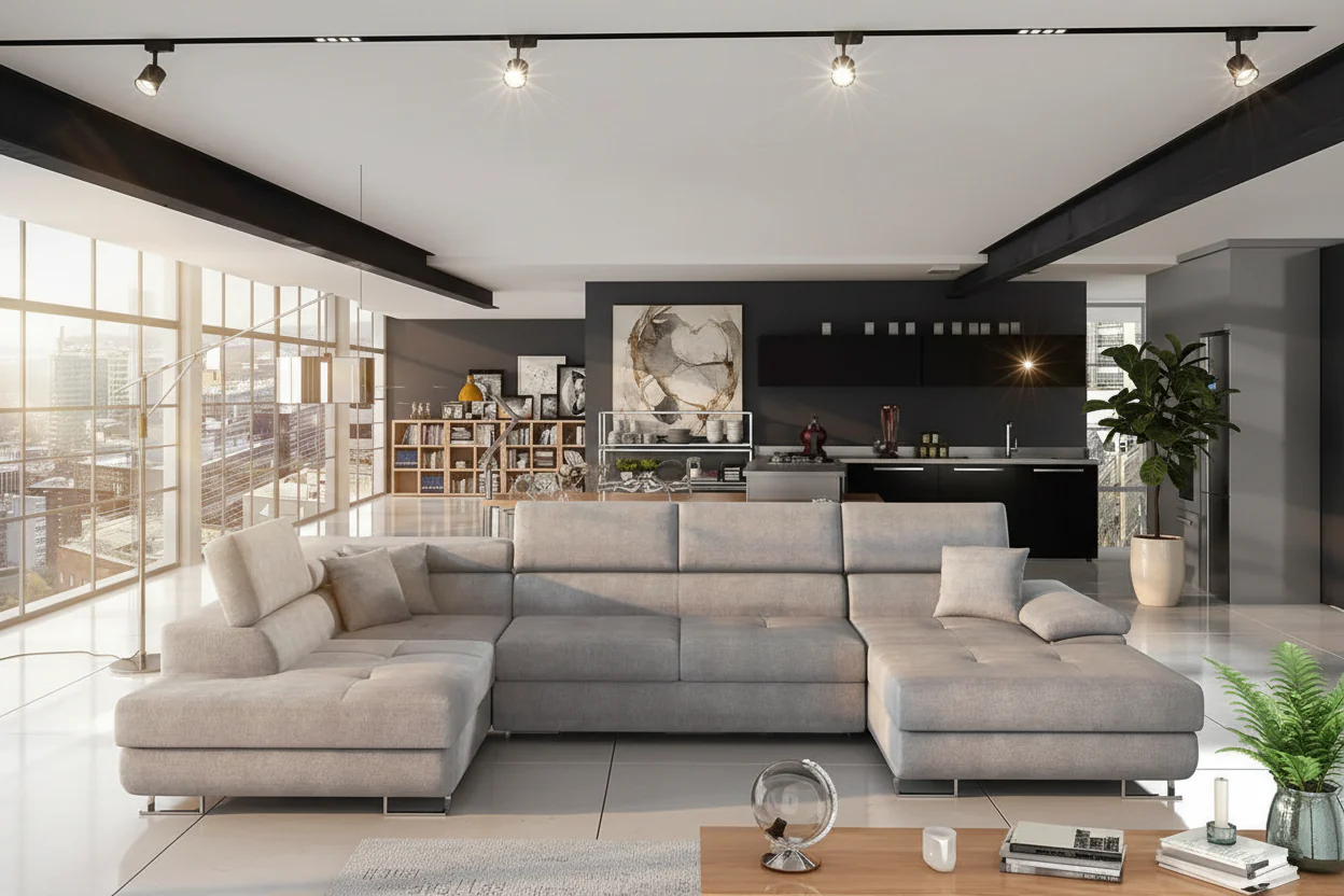 ALONZO BIS Sectional Sleeper Sofa