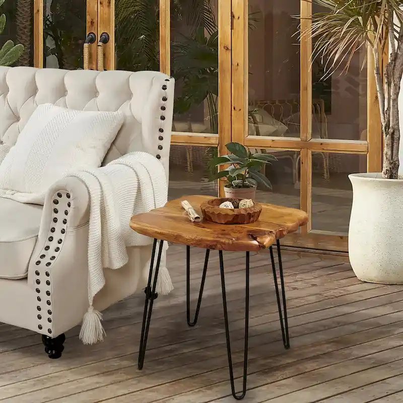 Cedar Roots Live Edge Coffee Table