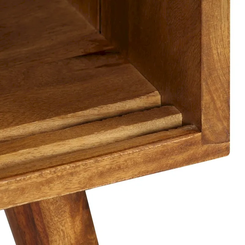 vidaXL Sideboard Solid Sheesham Wood 46.5x11.8x26