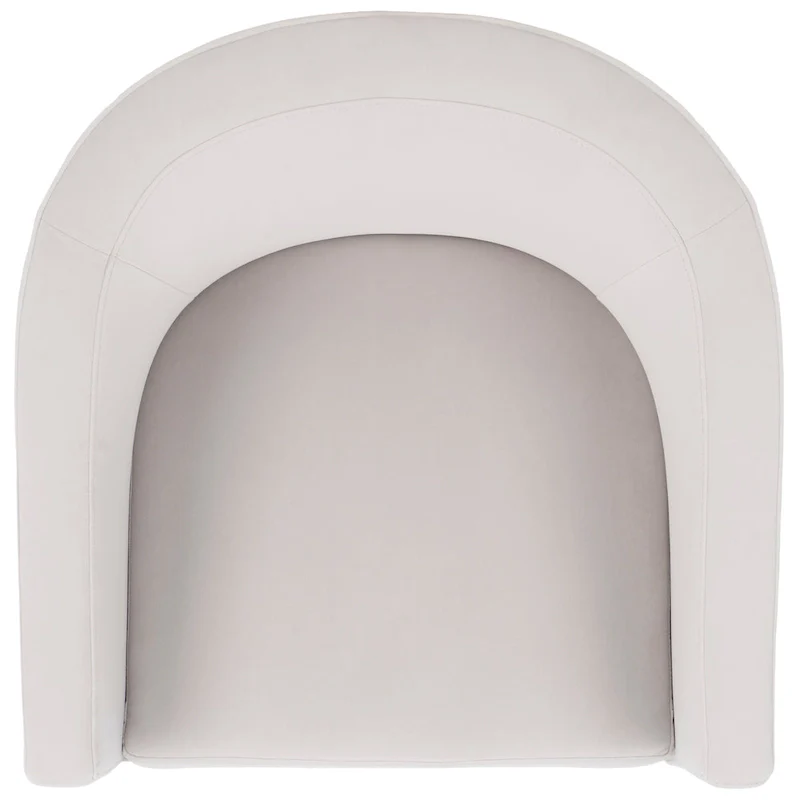 SAFAVIEH Theodosia Barrel Back Accent Chair (Fully Assembled) - W24 x D24 x H30 - 24Wx24Dx30H