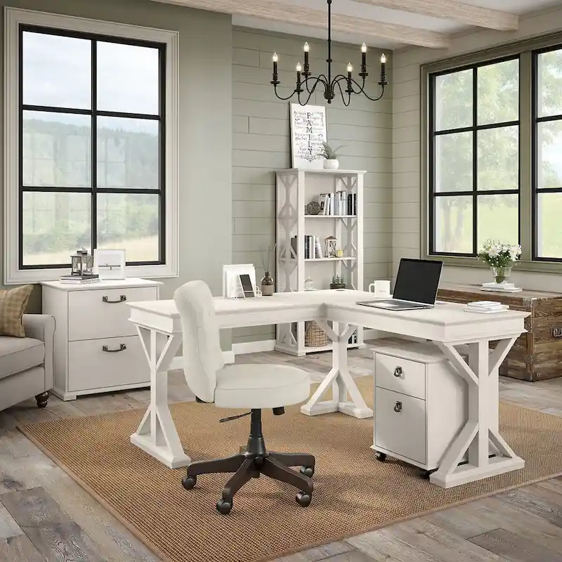 Homestead Farmhouse Lateral File Cabinet by Bush Furniture