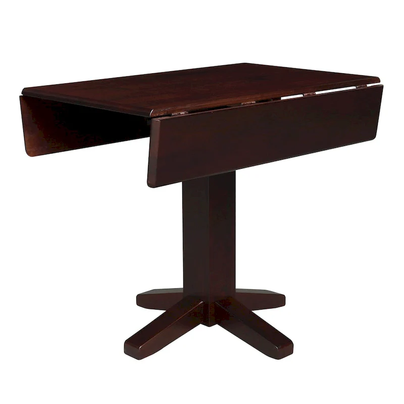 Square Dual Drop Leaf Dining Table