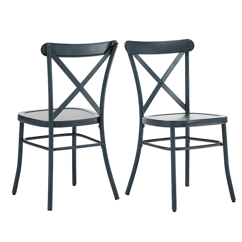 Metal Dining Chairs (Set of 2)
