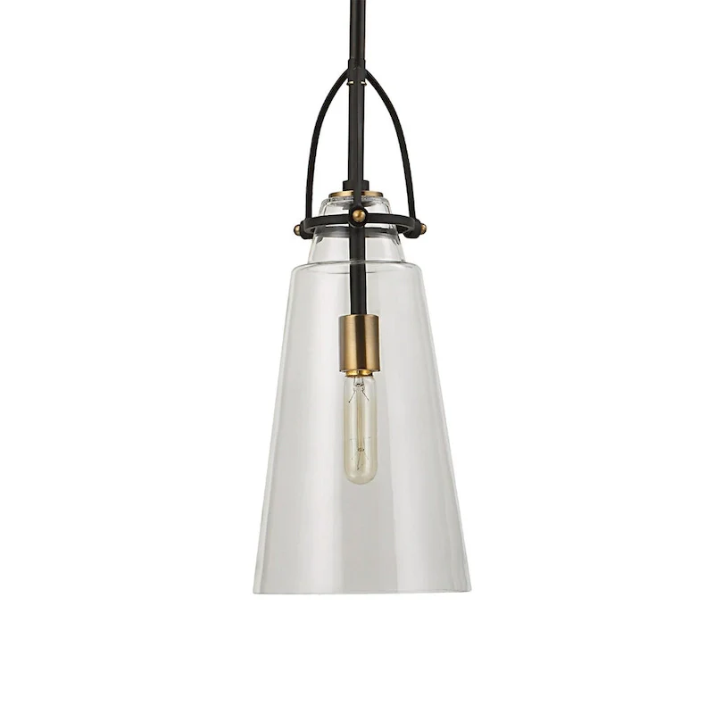 Uttermost Saugus Industrial 1 Light Pendant - 20 H x 8 Dia.