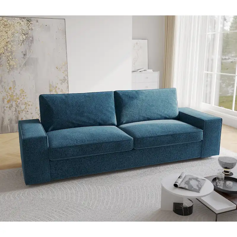 80  Loveseat Couch 3 Seater Sofa