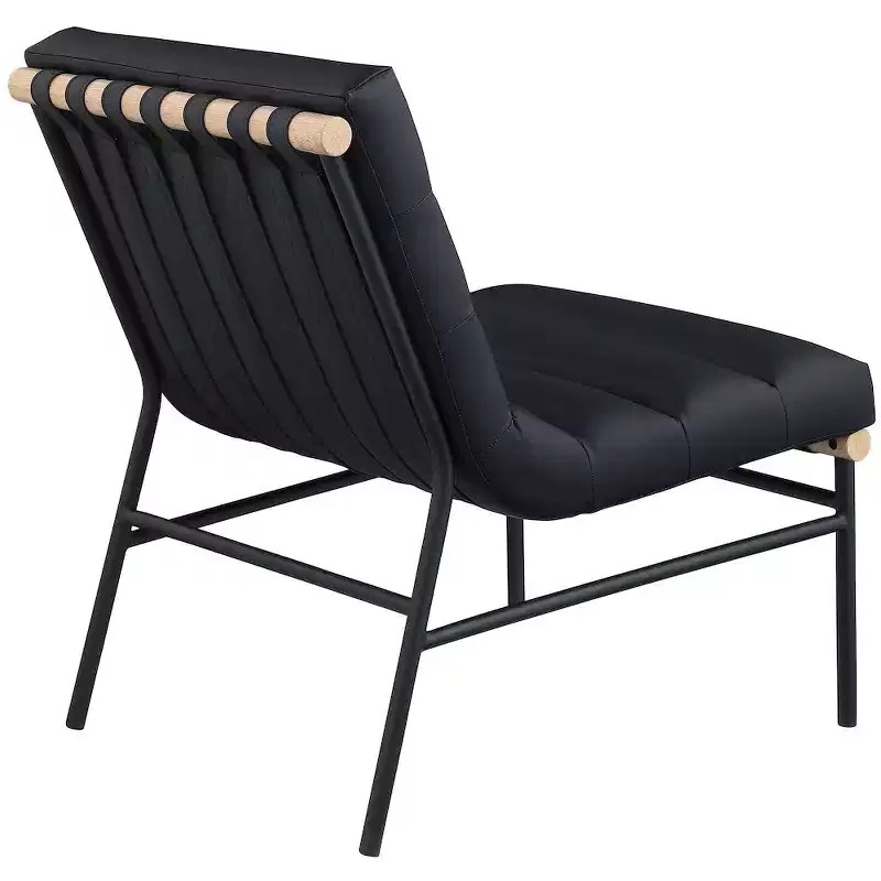 Meridian Furniture,Burke Vegan Leather Accent Chair