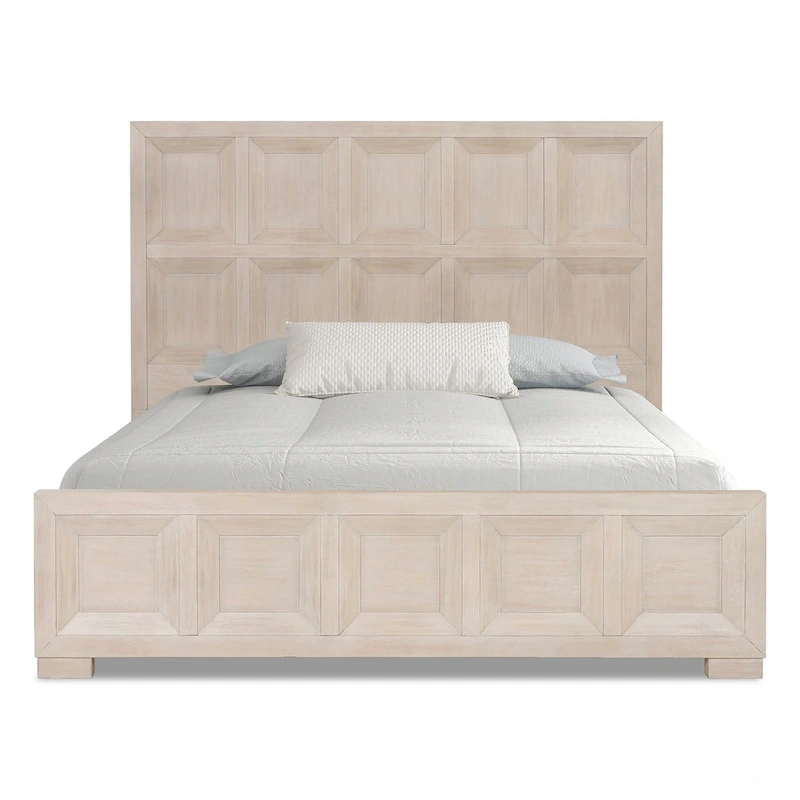Furniture of America Durem Modern Classic Wood Panel Bed