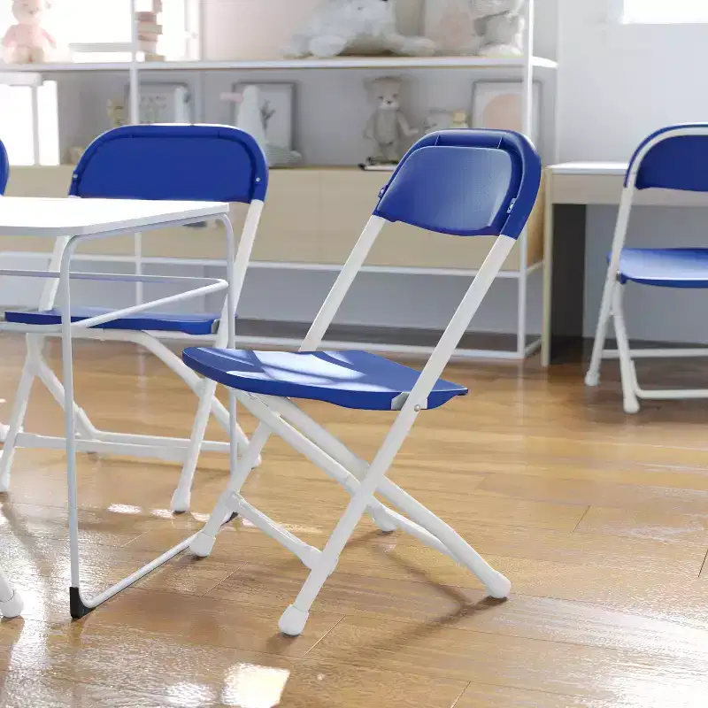 Flash Furniture 10 Pack Kids Plastic Folding Chair