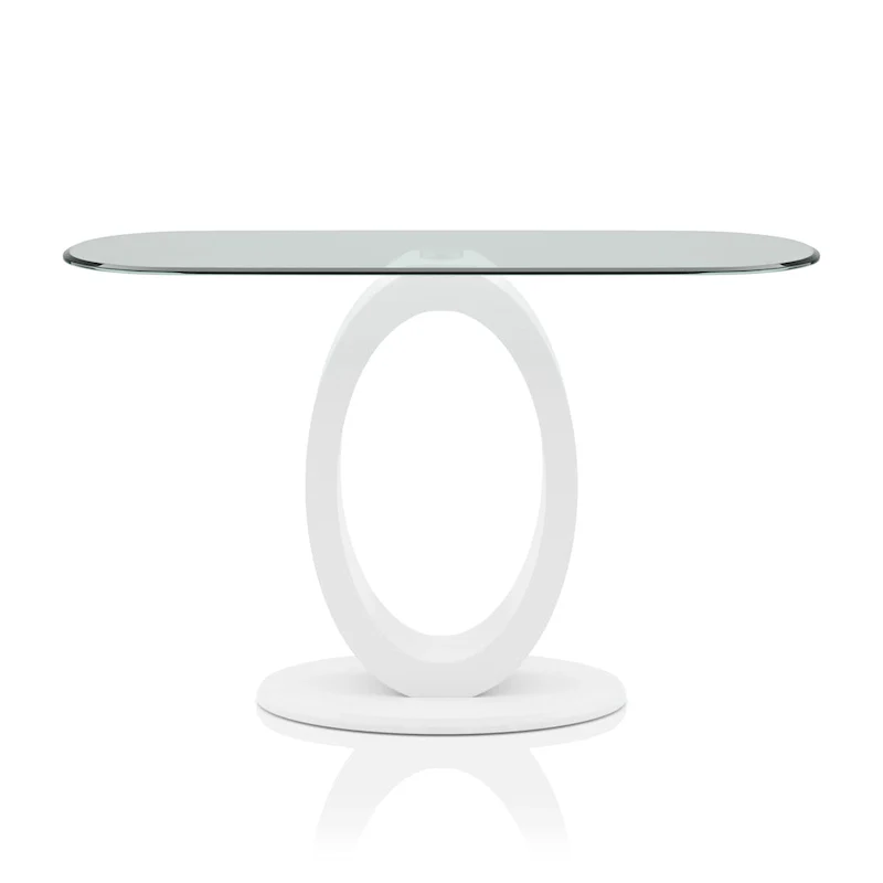 Opelle Modern 47-inch Wood O-shaped Base Sofa Table by