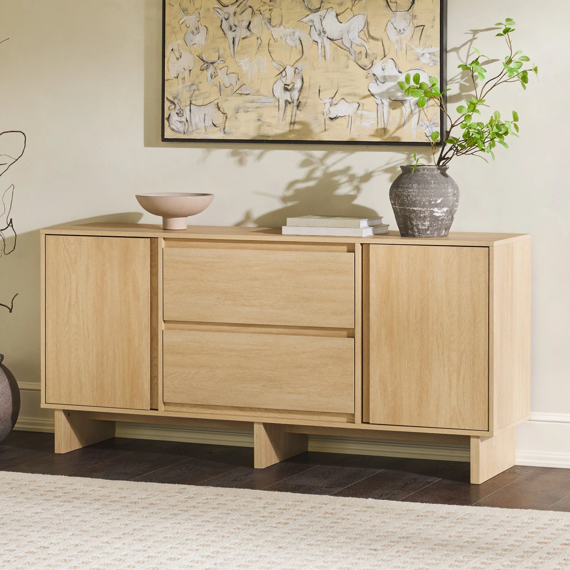 Maja 63 Minimalist Scandi Sideboard / TV Stand