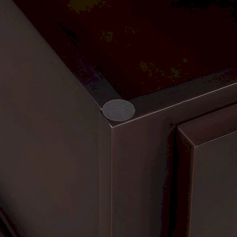 Classic Fluted Shoe Bench with Cushion & 3 Drawers