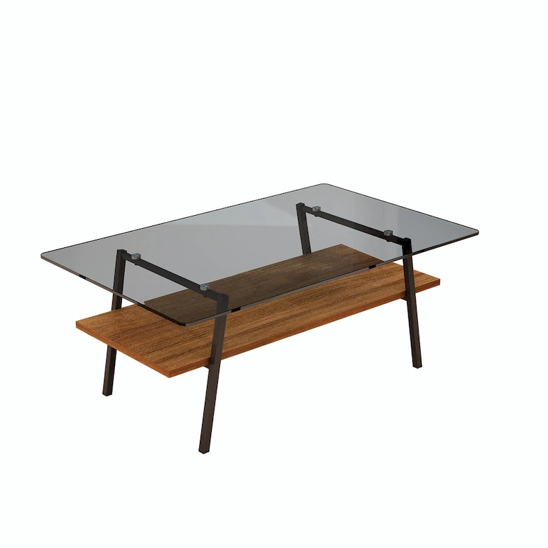 38.58 Rectangle Coffee Table with Modern Design