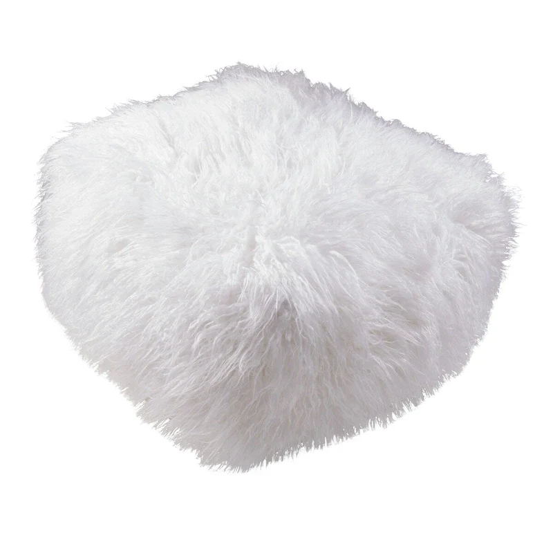 Snug Haven Faux Fur Pouf