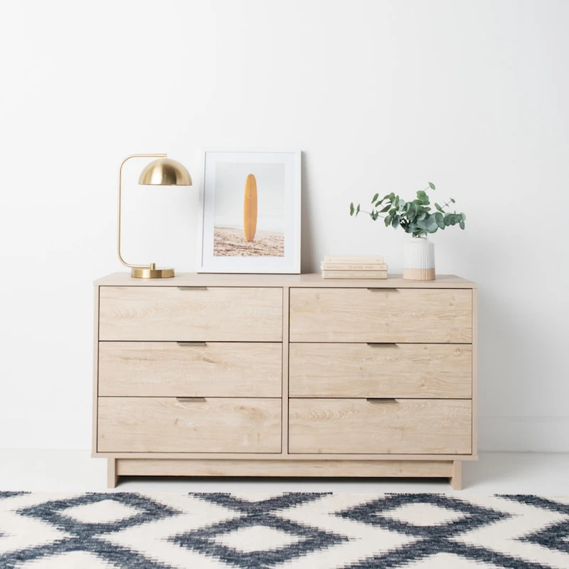 Signature Design by Ashley Oliah Brown Woodgrain Dresser