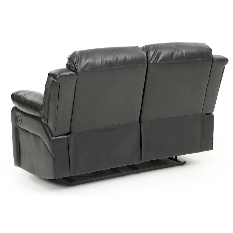 Daria Faux Leather Reclining Loveseat