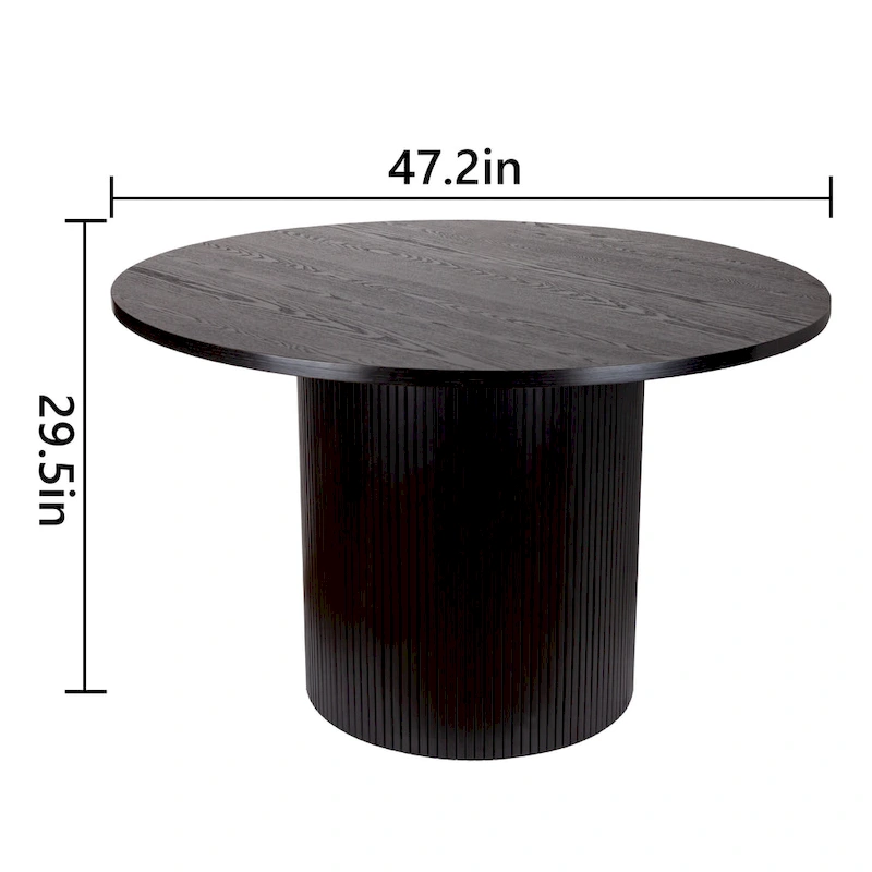 Round Pedestal Dining Table