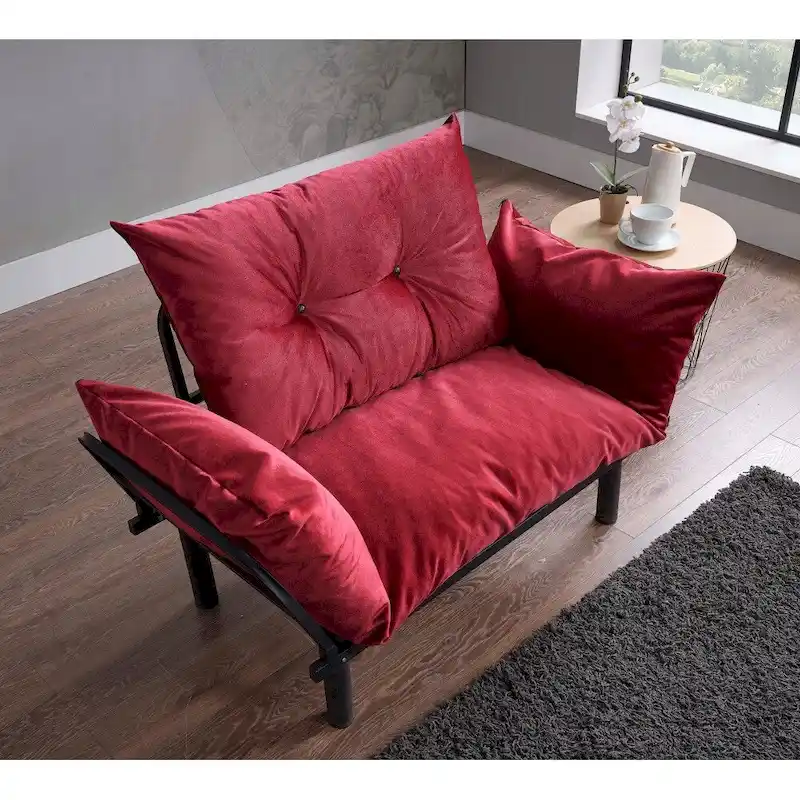 Sona Futon Love Seat ,Frame collapsible