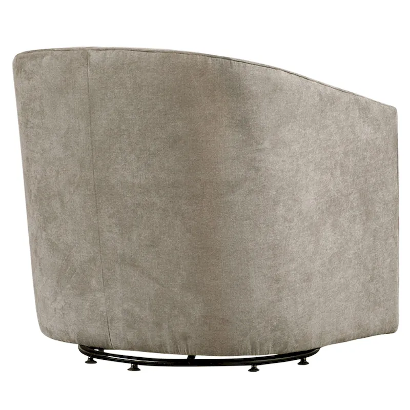 Walsh Fabric Swivel Barrel Chair