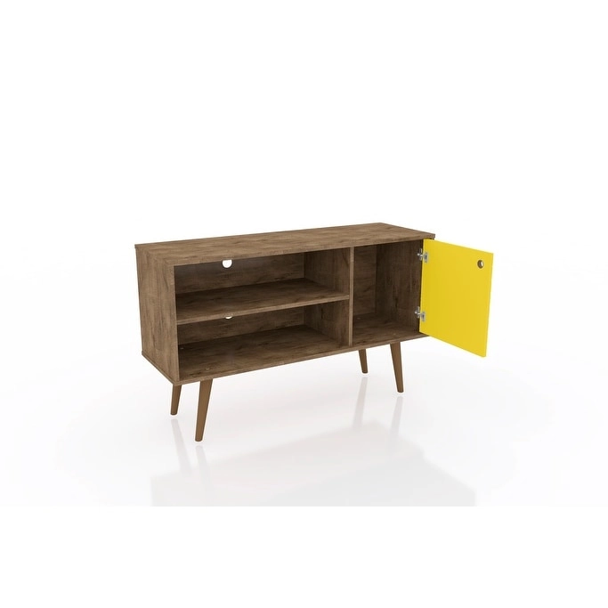 Mid-century Modern Liberty 2-shelf TV Stand