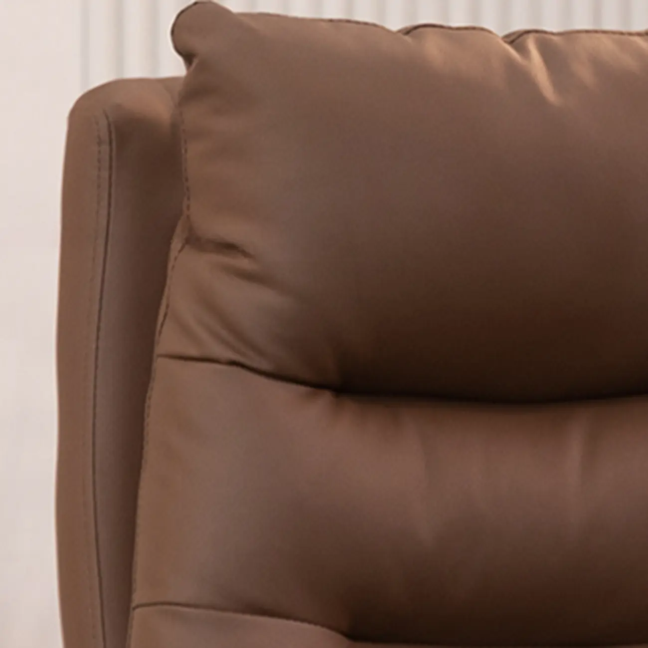 Ergonomic Black Leather Adjustable Office Chair with Wheels