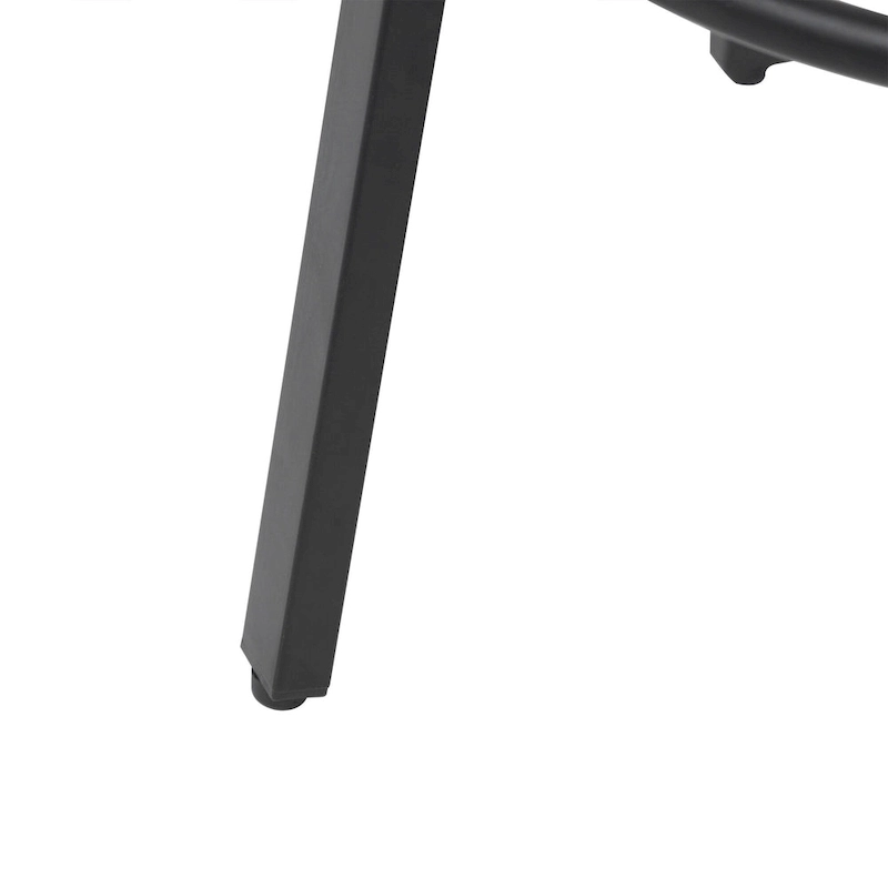 Counter Height Bar Stools, Backless Handwoven Kitchen Dining Chairs with Round Footrest Set of 2 PVC Weaving Pub Stool