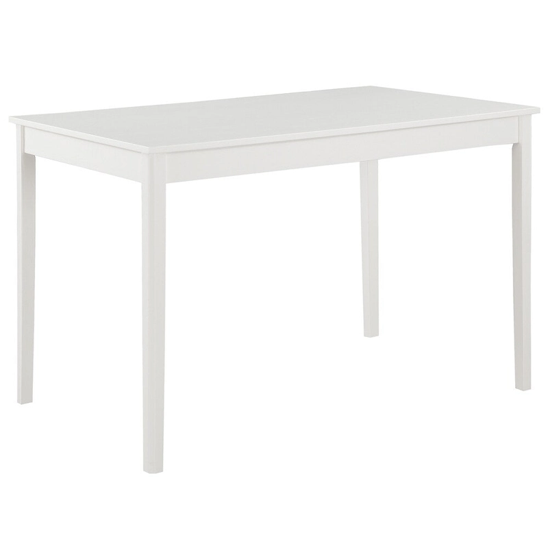 5-Piece 45  Wood Dining Set with Ladder Back and Legs