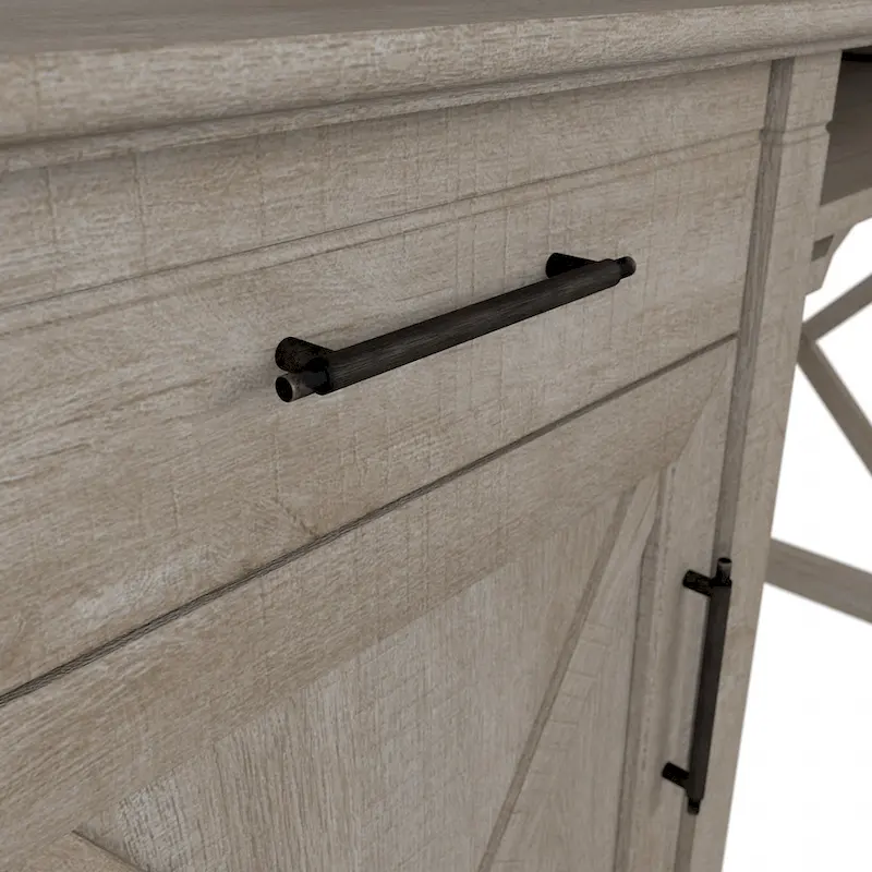 48W Small Computer Desk with Hutch