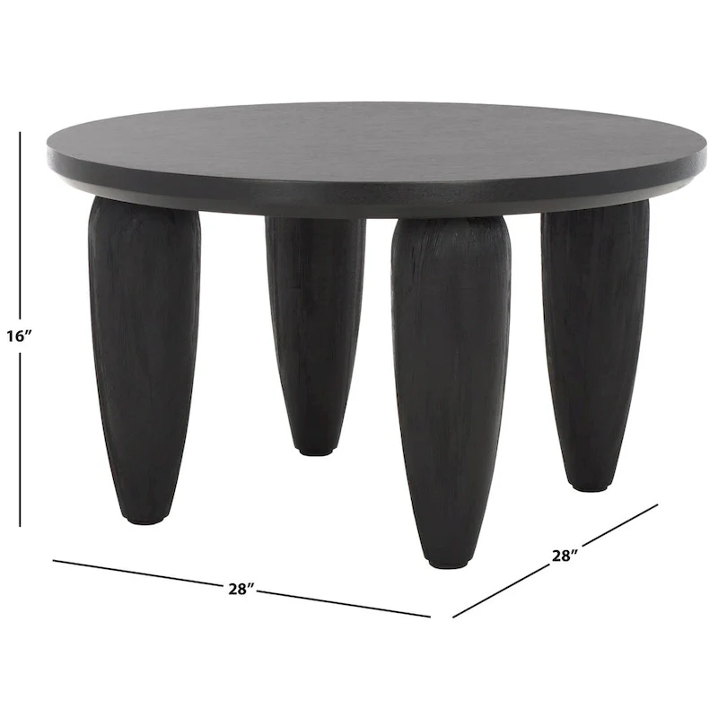 Coffee Table — Width 28 x Depth 28 x Height 16