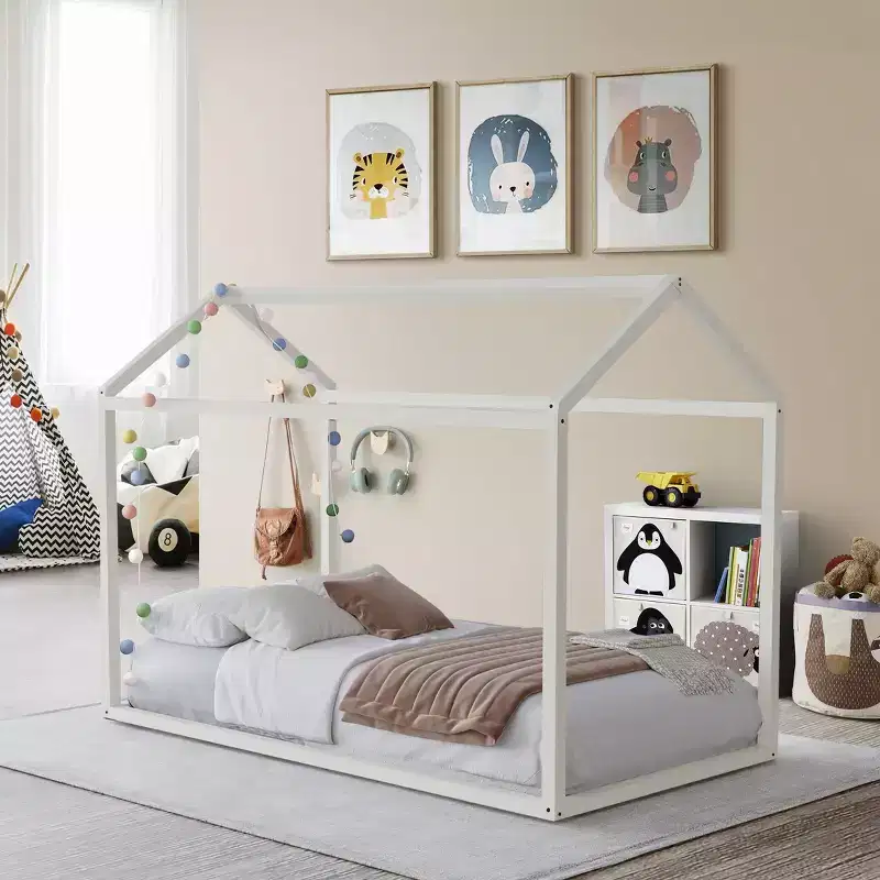 ChaletPosh Wooden Canopy Bed