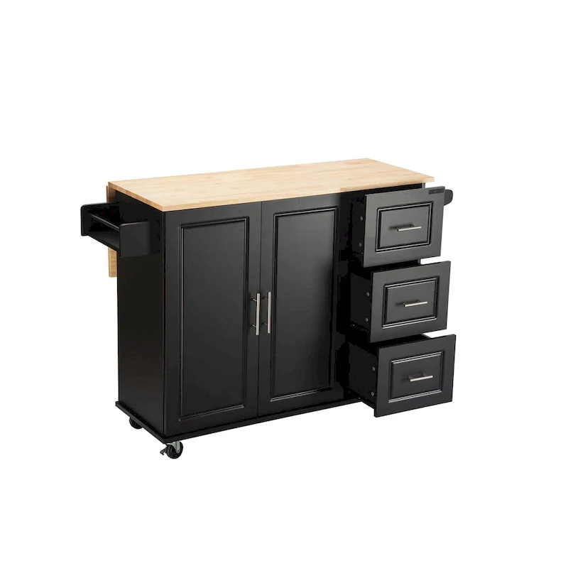 Kitchen Island & Kitchen Cart(no include stool)