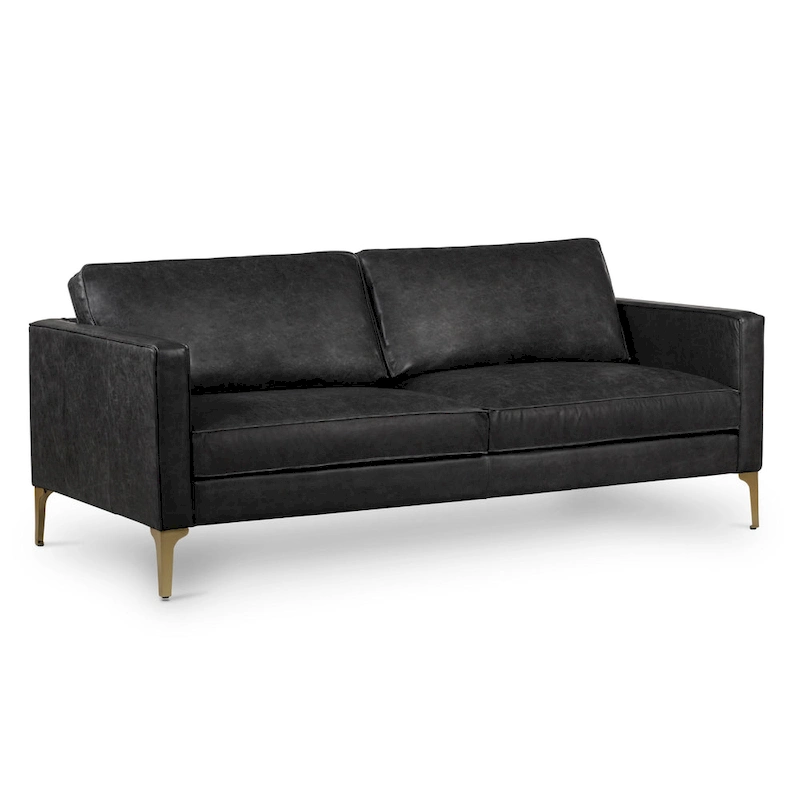 Poly & Bark Mateo 82.5 Sofa - Full Grain Genuine Italian Leather