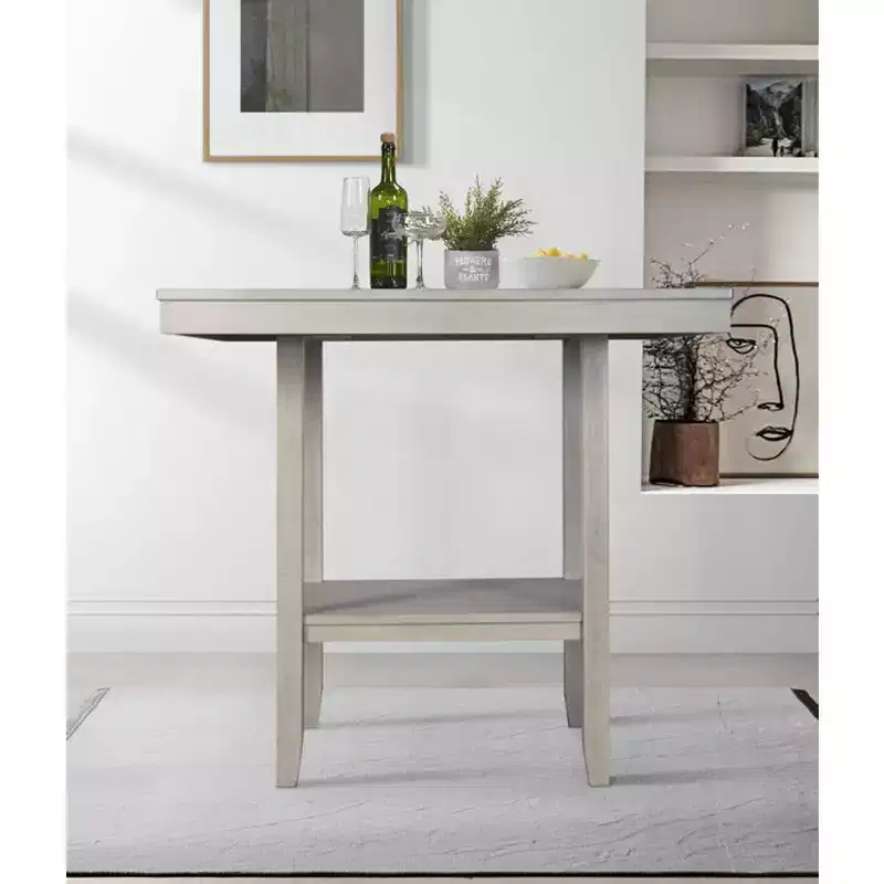 Home Design Dothan Counter Height Dining Set, Antique Gray