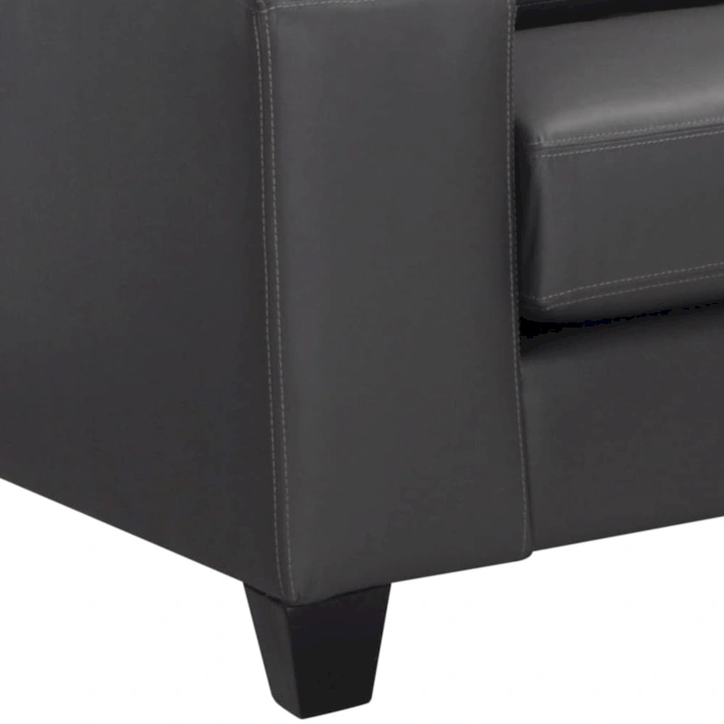 Paulina Top-grain Italian Leather Sectional Sofa