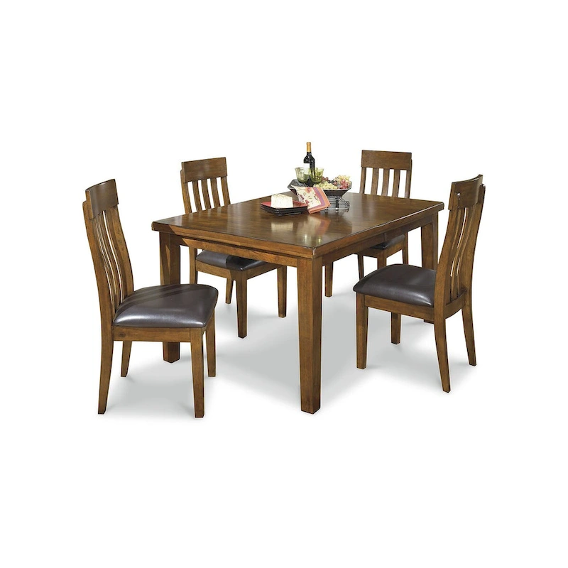 Signature Design by Ashley Ralene Medium Brown 5-Piece Dining Package