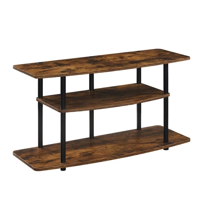 Convenience Concepts Designs2Go No Tools 3 Tier Wide TV Stand