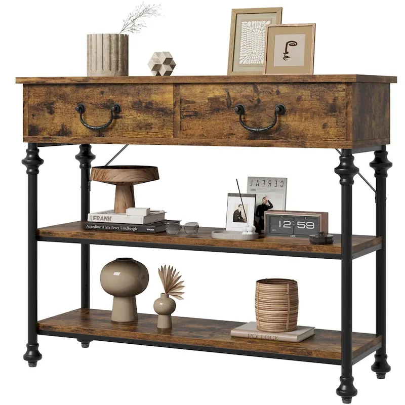 Console Table with Drawers