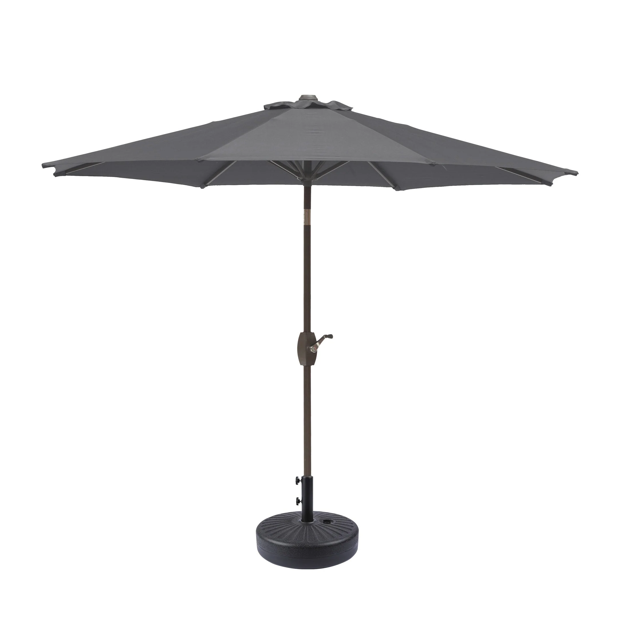 Holme 9-foot Patio Umbrella and Base Stand