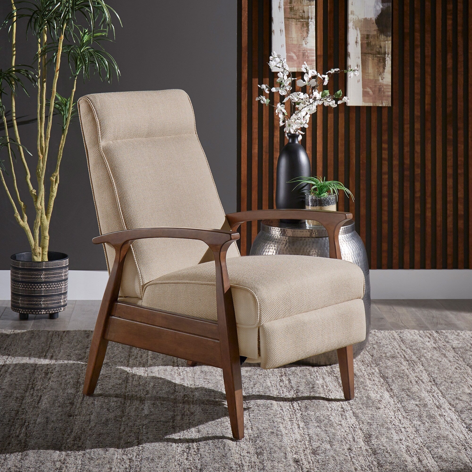 Notker 25.75 Wide Mid-Century Recliner by iNSPIRE Q Modern