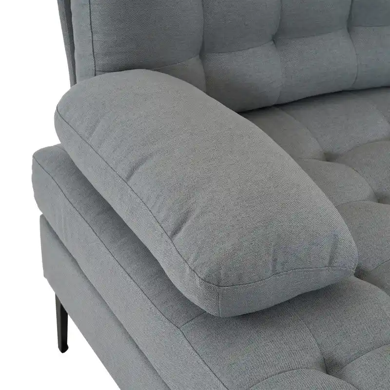 110 4-Seat U-Shaped Upholstered Sectional Sofa