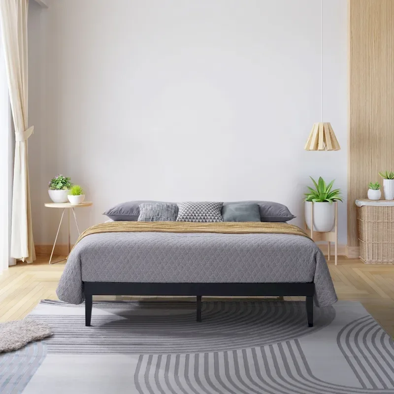 Zion Solid Wood Platform Bed