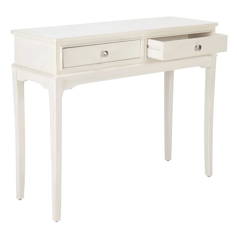 SAFAVIEH Affie 2-Drawer Console Table - 35.5 W x 13 L x 29.5 H - 36Wx13Dx30H