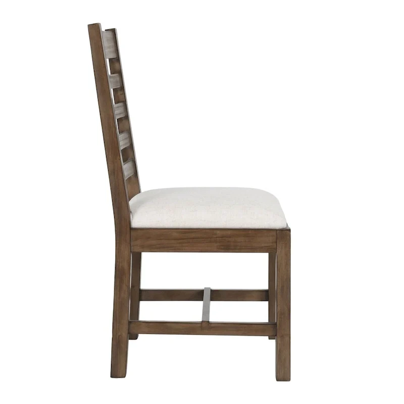 Quincy Upholstered Wood Dining Chair (Set of 2) by Kosas Home