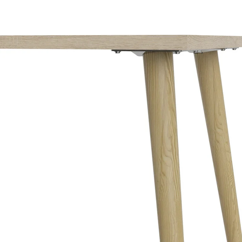 Kristiansund L-Shaped Desk - 2 Drawers, 3 Shelves, Corner Office Desk