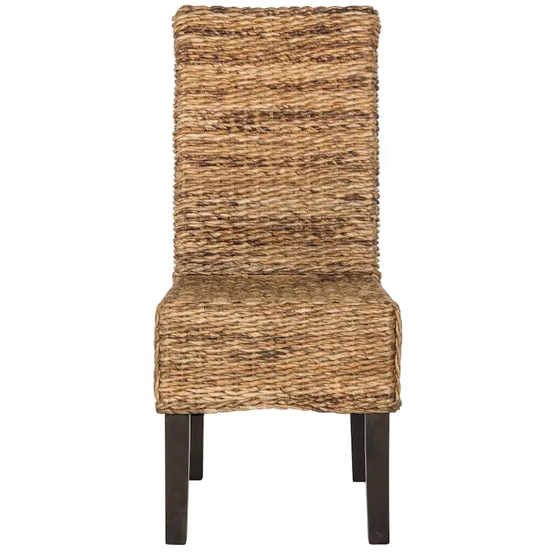 SAFAVIEH Meline Natural Dining Chair (Set of 2) - 17.3 x 24 x 38.5 - 17Wx24Dx39H