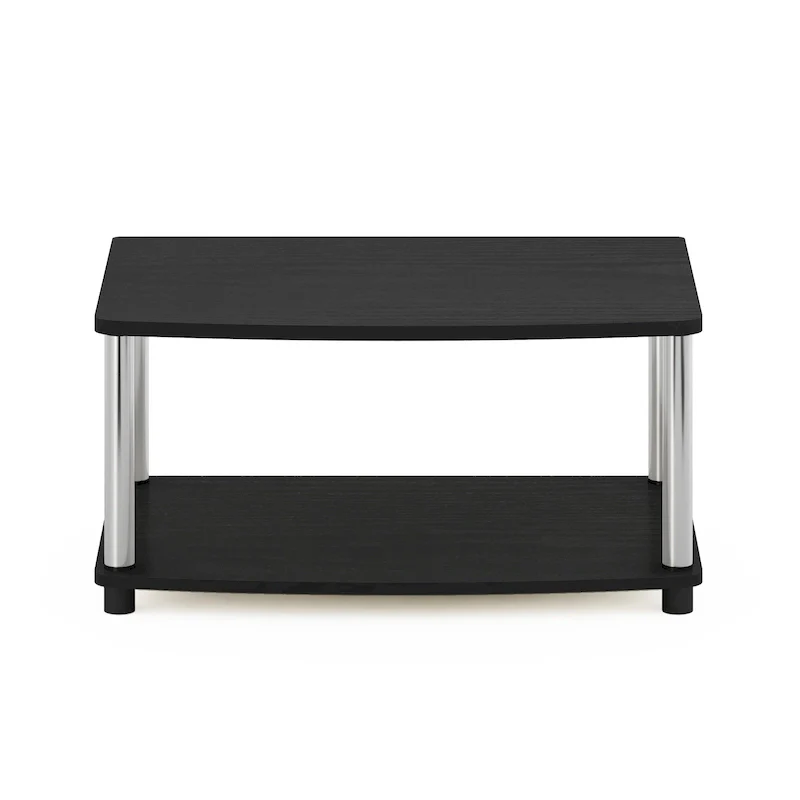 Furinno Turn-N-Tube No Tools 2-Tier Elevated TV Stands