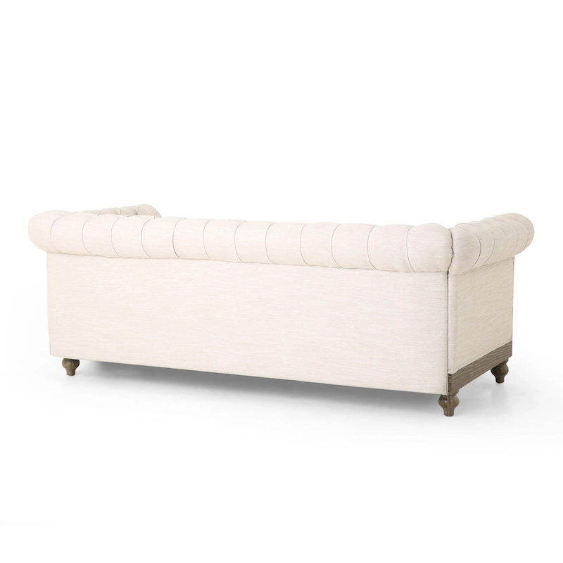 Castalia Nailhead Trim Chesterfield Sofa by Christopher Knight Home - 78.75 L x 33.50 W x 28.00 H